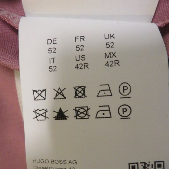 Boss X Russell Sport Coat.  Size 42 US. Pink.  Great condition. - Picture 4 of 4